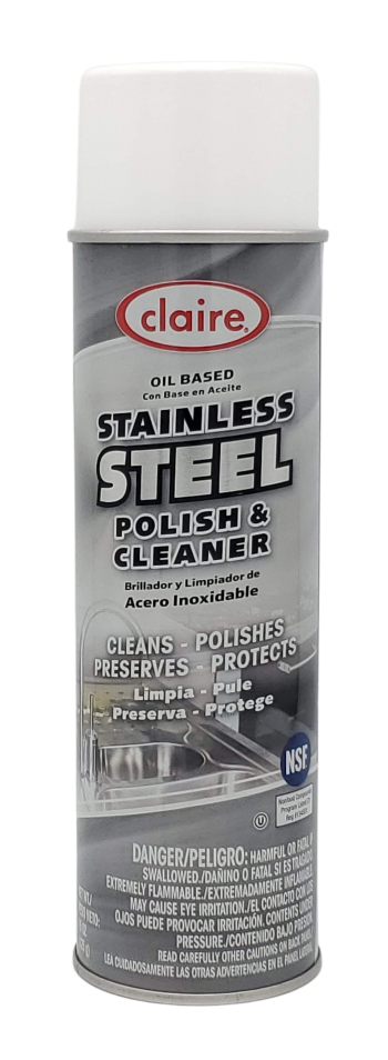 Stainless Steel Polish and Cleaner (oil base)