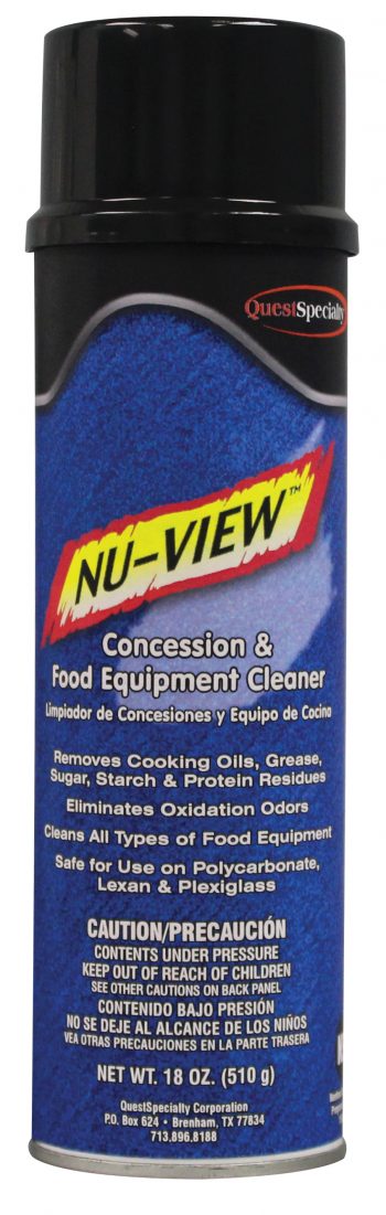 NU-VIEW Concession & Food Equipment Cleaner