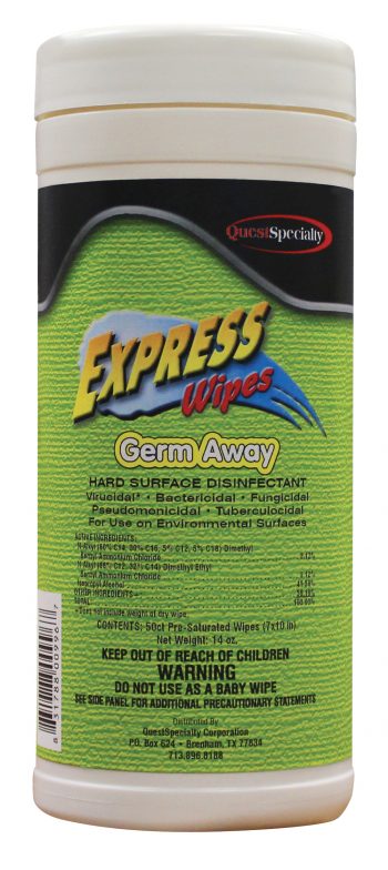 Express Wipes Germ Away Hard Surface Disinfectant