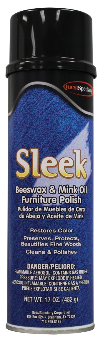 SLEEK Beeswax & Mink Oil Furniture Polish