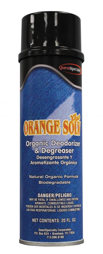 ORANGE SOLV PLUS Organic d-Limonene Deodorizer & Degreaser