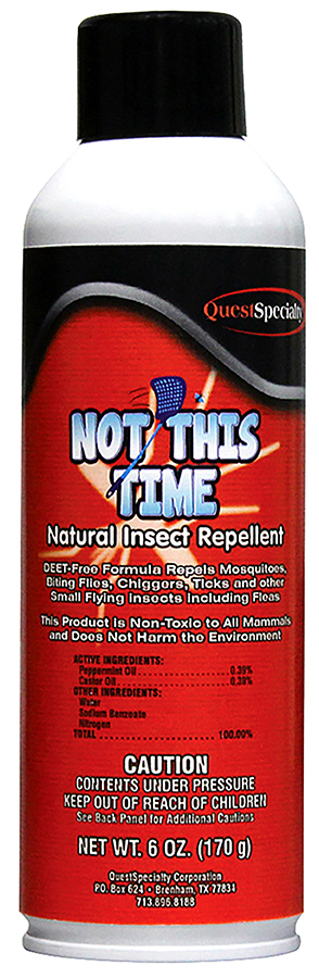NOT THIS TIME Natural Insect Repellent