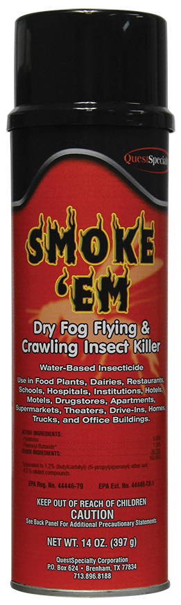 SMOKE ‘EM Dry Fog Flying & Crawling Insect Killer