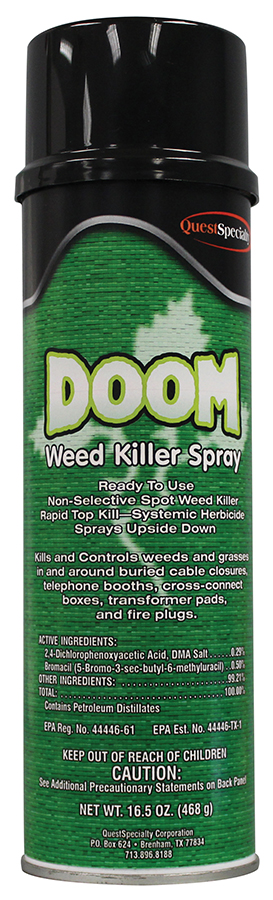 DOOM – 2,4-D Solvent-Based Weed Killer