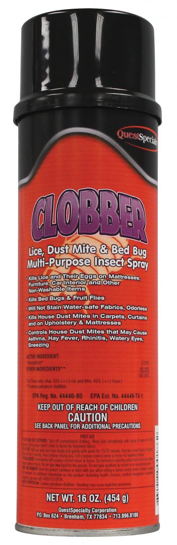 CLOBBER Lice, Dust Mite & Bed Bug Multi-Purpose Insect Spray