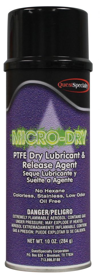 MICRO-DRY PTFE Dry Lubricant & Release Agent